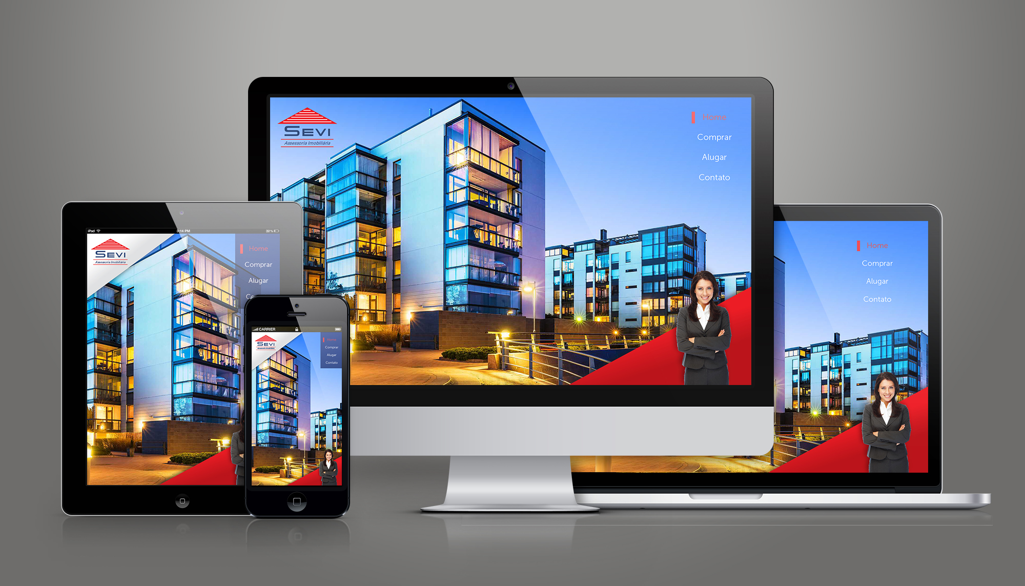 site wordpress imobiliária