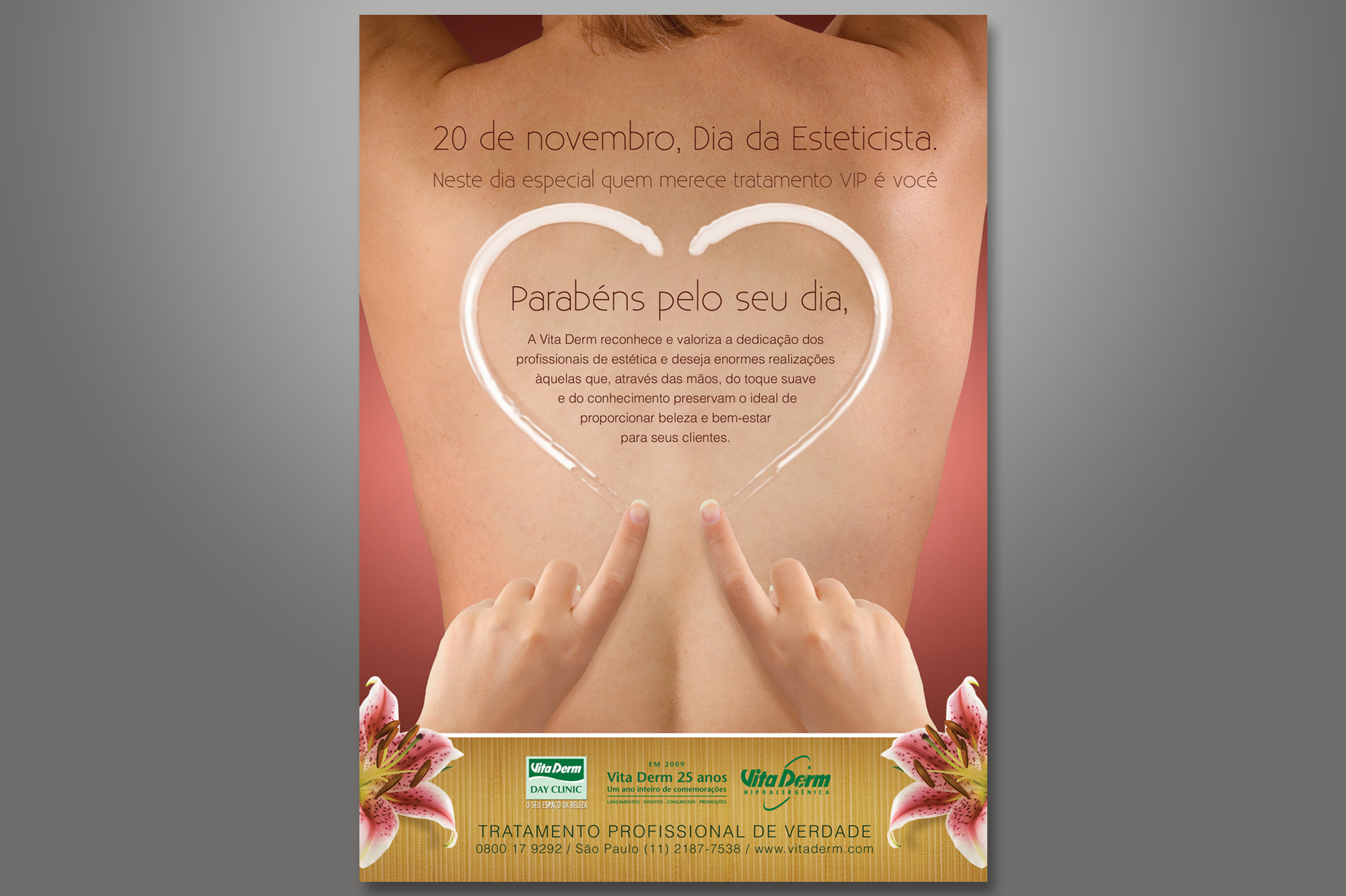 anúncio estética